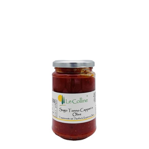 Tomatensoße mit Thunfisch, Kapern und Oliven | 280g