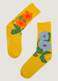 Stylish and Comfortable Nordic-Inspired Cotton Socks -Fresh Socks Nasturtium