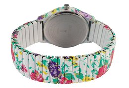 Excellanc women's watch, pull strap, metal/stainless steel, rose, Ø 35 mm