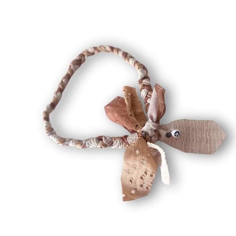 Bandana halskæde "Warm Beige" børn
