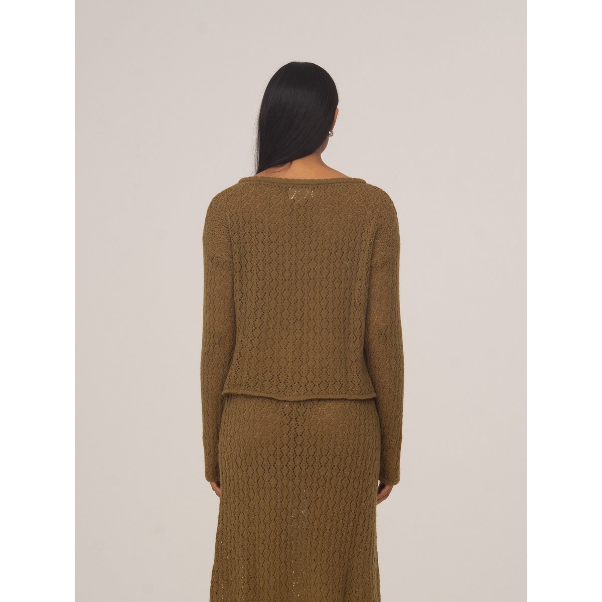 Exile Green Knit Cardigan