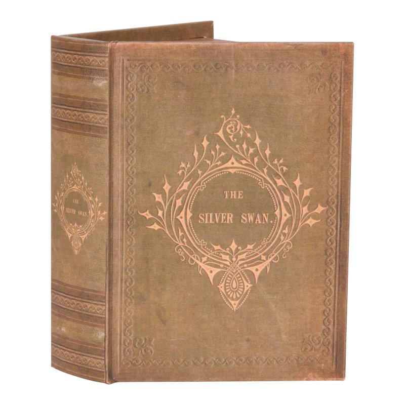 Bücherbox 20 cm Silver Swan