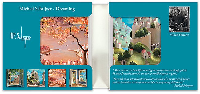 Card folder - Michiel Schrijver, Dreaming