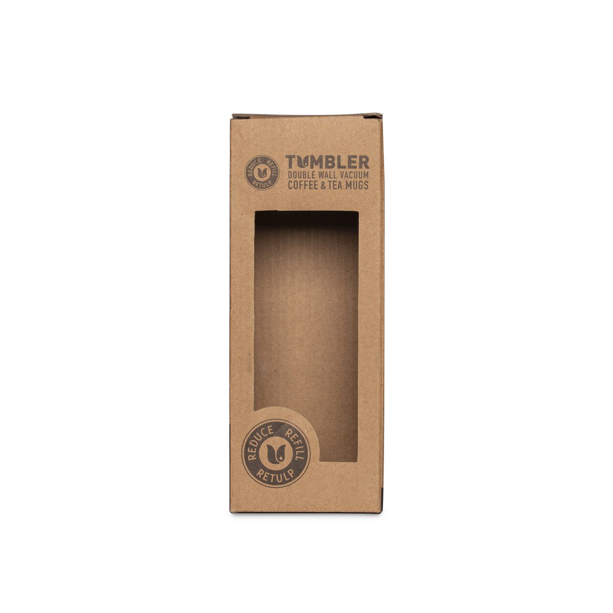 Tumbler Isolierter doppelwandiger Becher Rot 300 ml