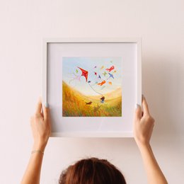 Art Print – Vliegeren