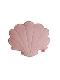 Oreiller en coquille de lin « Rose poudré »