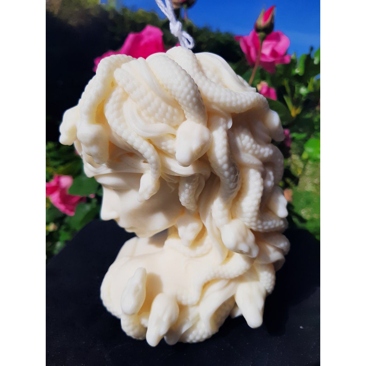Medusa Profile Candle