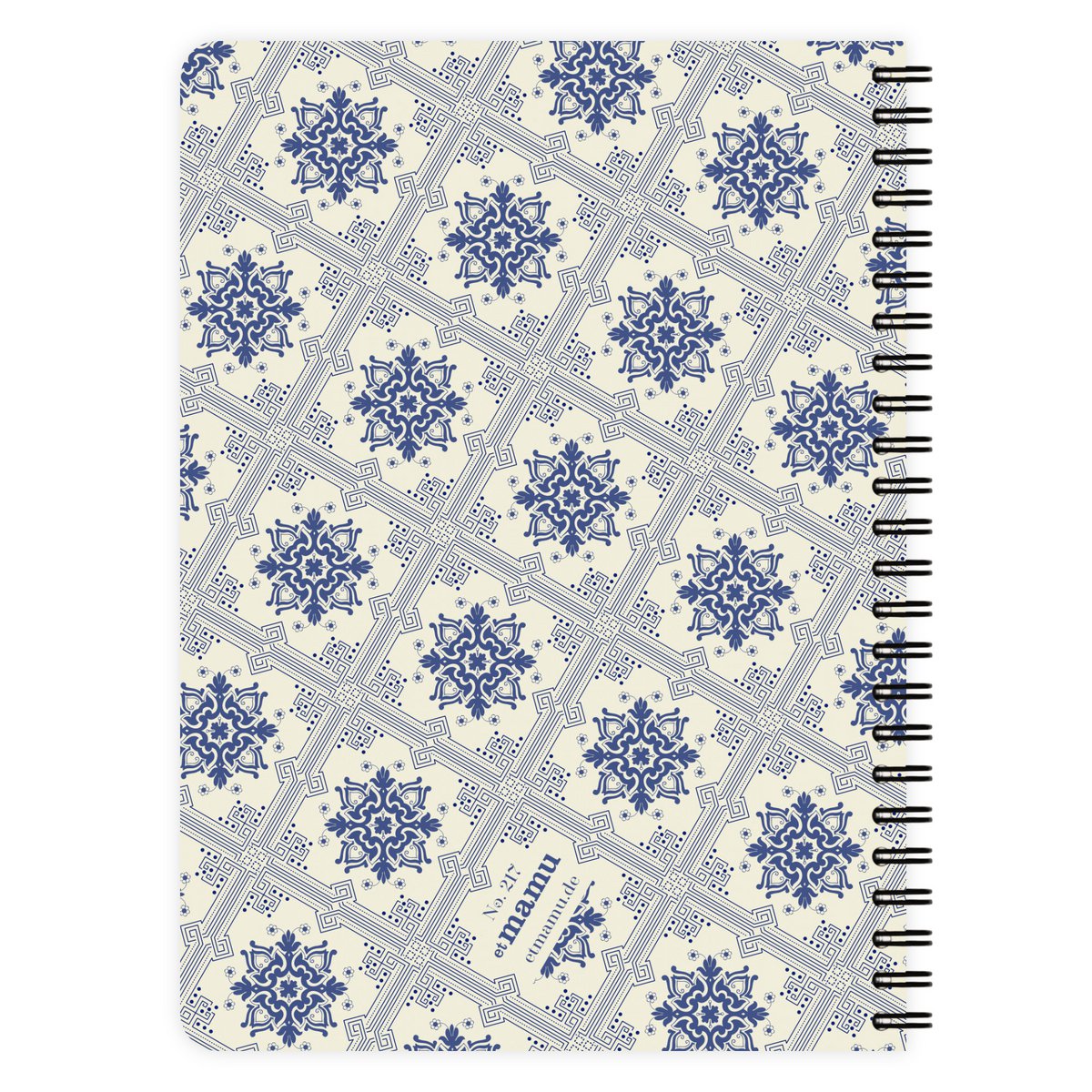 Notepad Azulejos Pattern No. 4 A5