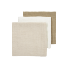 Offwhite/Soft Sand/Taupe 70x70cm - 3-pack