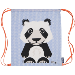 Børns aktivitetstaske, organisk bomuld, panda
