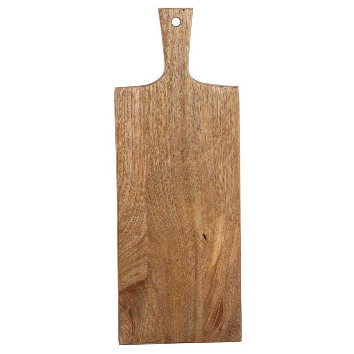 Houten serveerplank 65cm lang met handvat