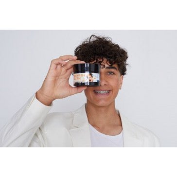 Huile de tournesol et Shea Curl Cream pour cheveux ondulés et bouclés