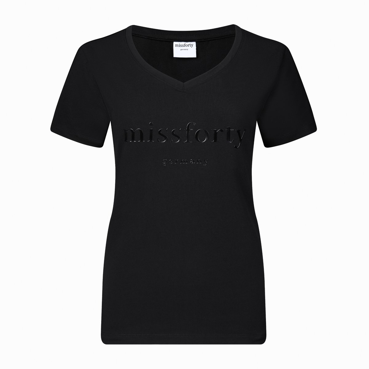 Jersey shirt black missforty