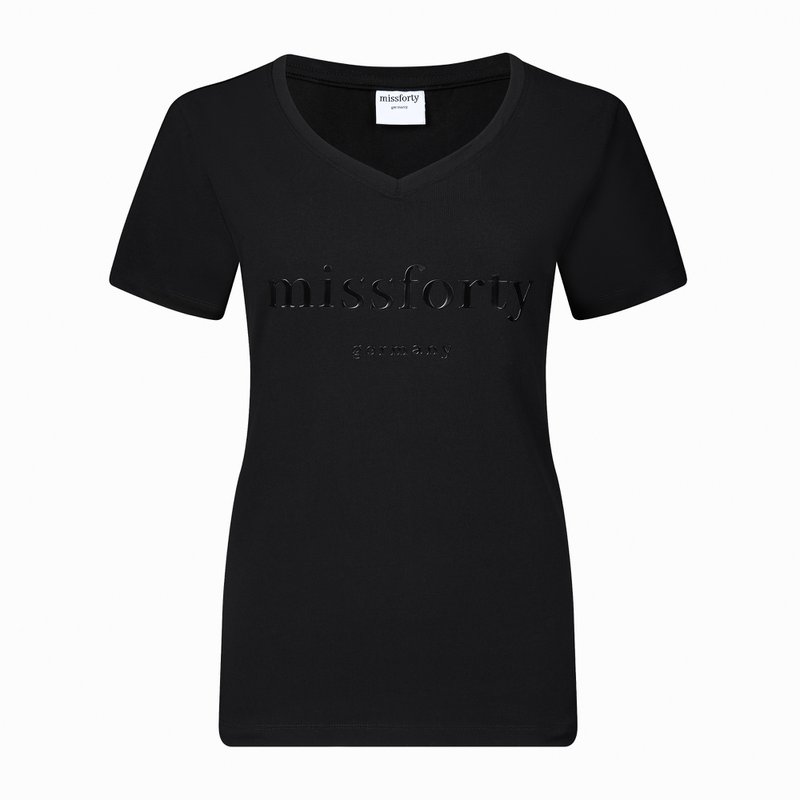 Jersey shirt black missforty