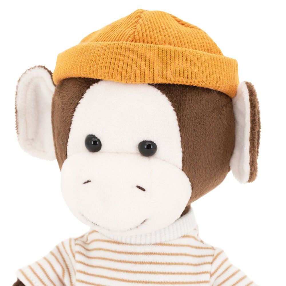 Plush toy, Life -  Charlie the Monkey: Orange Hat (25cm)
