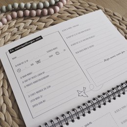 My baby shower udfyldningsbog A5 | lyserød