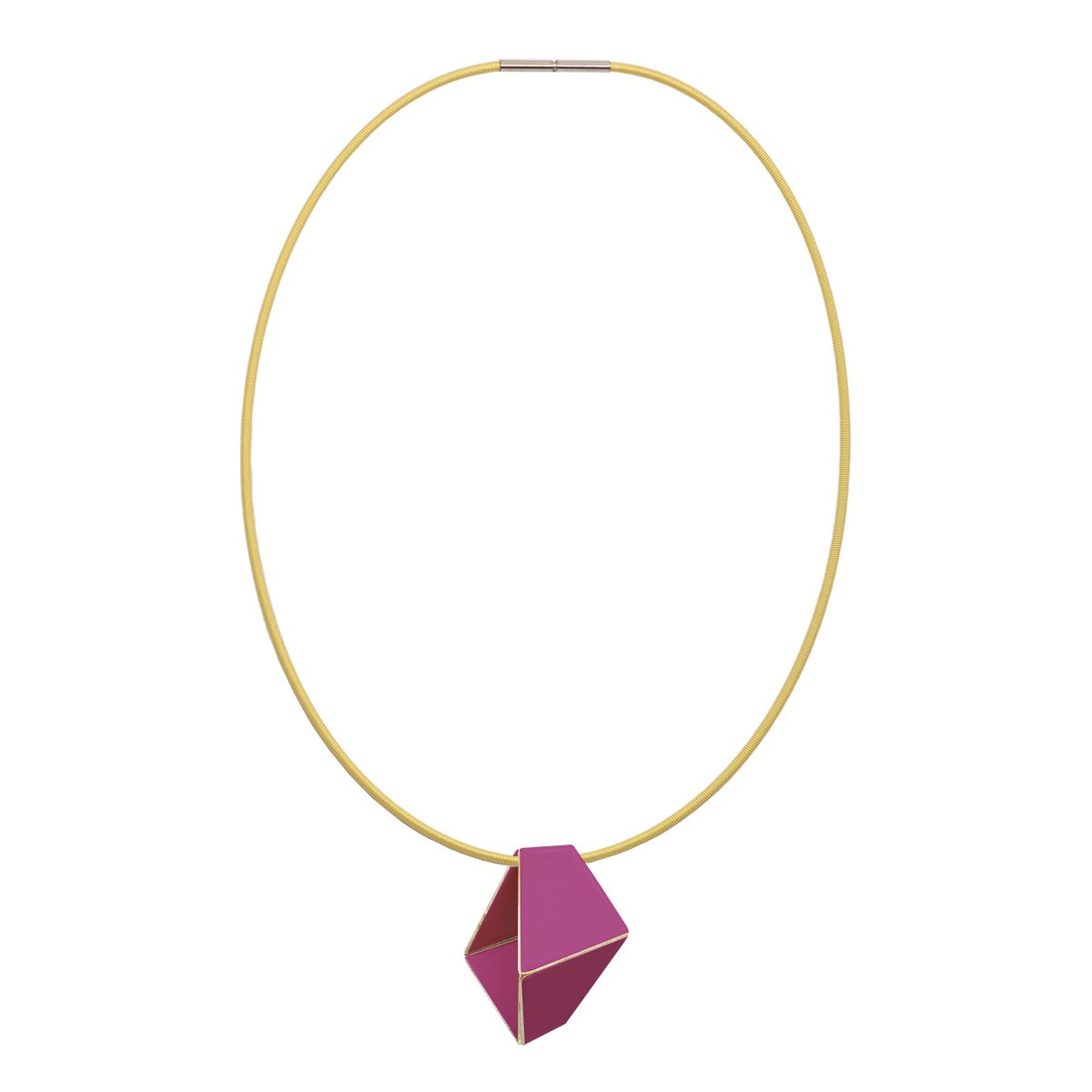 Collana piegata corta
