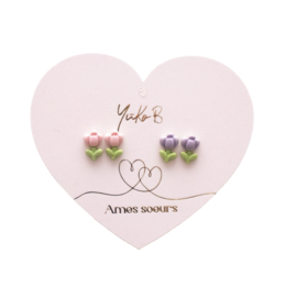 Duo Earrings - Ames Soeurs - Aurelia