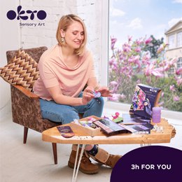 Okto Sensory Art Wood And Craft - Flowers - Inspiration