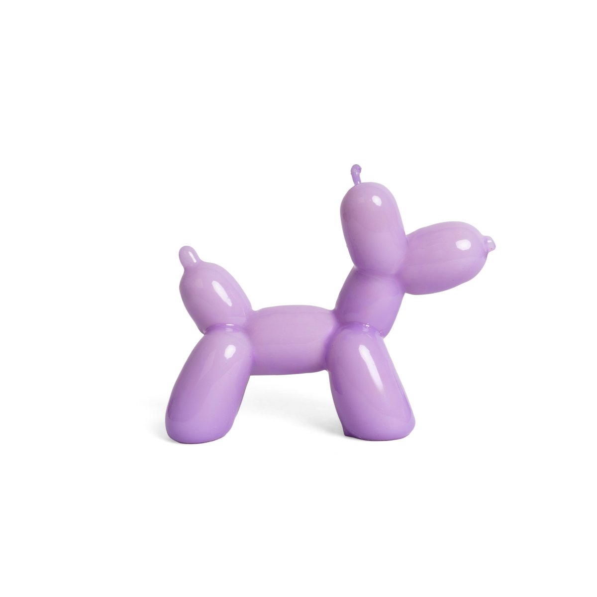 VIOLETTE BALLON-HUNDEKERZE HF