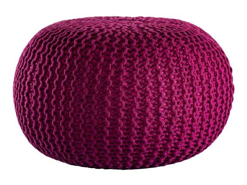 Pouf outdoor ø55cm Sitzpouf Terrasse Pool Garten