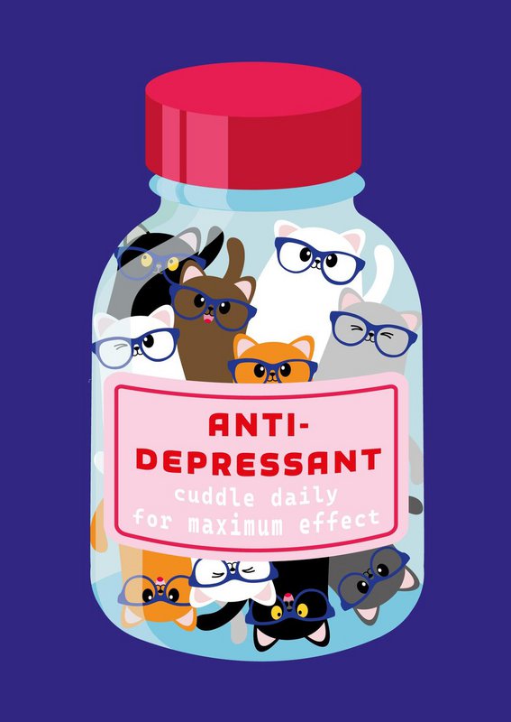Antidepressivum – täglich kuscheln für maximale Wirkung bei Katzen