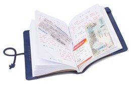 Stitch Travel Notebook Navy
