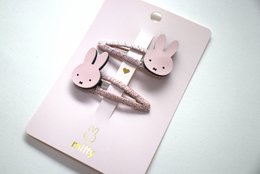 Duo de Haarspeldjes Nijntje Roze - Collectie Nijntje x Yuko B.