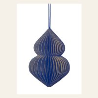 Risography Postcard - Jewelry Blue - DIN A6