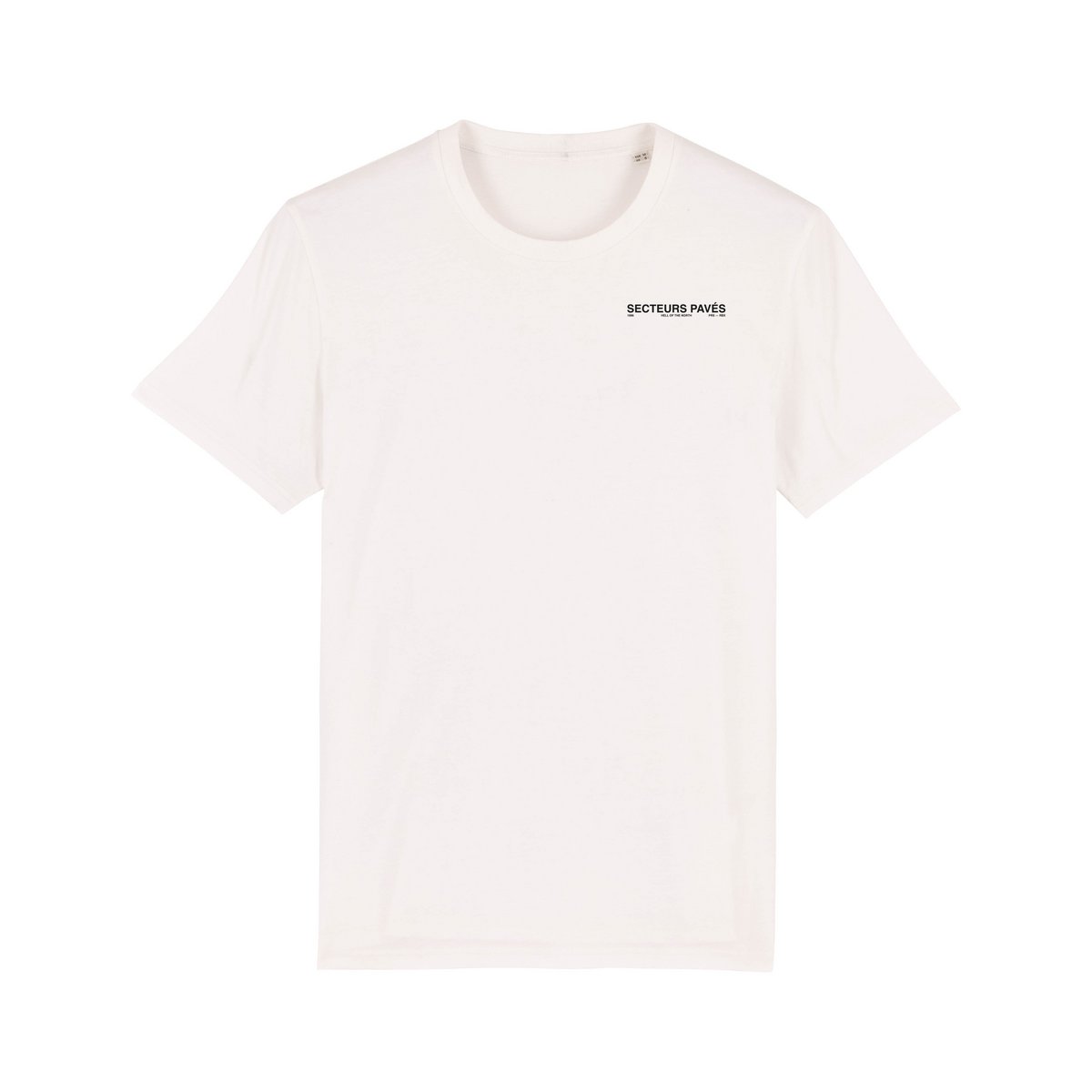 Sectors Pavés Roubaix camiseta ciclista unisex (blanquecino)