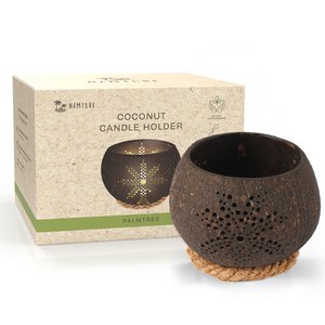 Coconut Candle Holder • Tealight • Sustainable • Palmtree