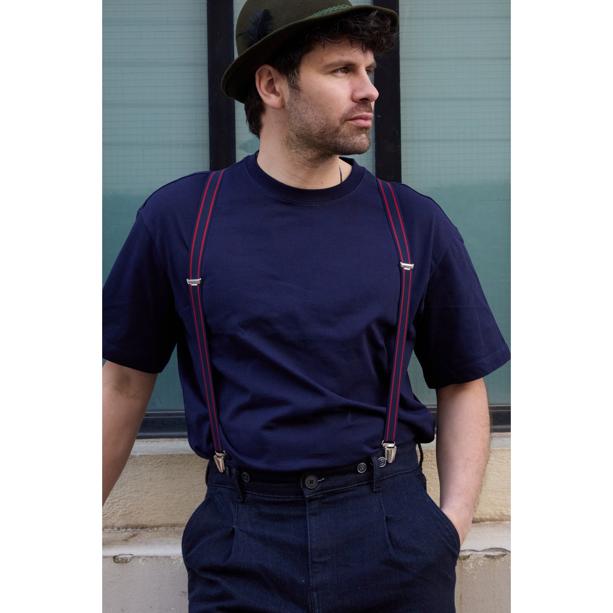 Mid-wide straps Castelneuviennes