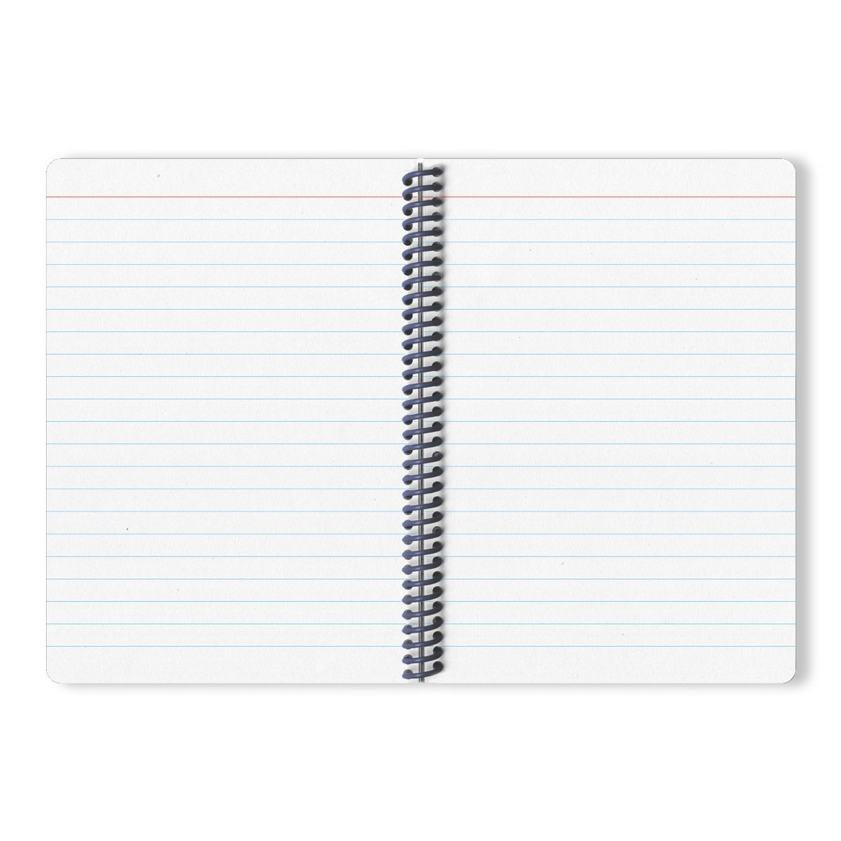 A6 Pocket Farverige Spiral Notesbøger | Linje