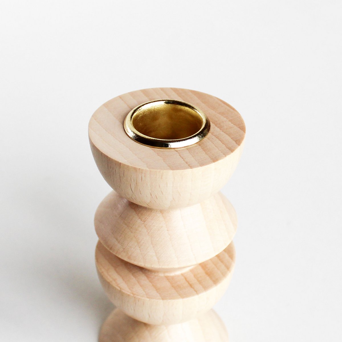 Totem Holzkerzenhalter - Medium Nº 3