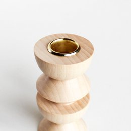 Totem Holzkerzenhalter - Medium Nº 3