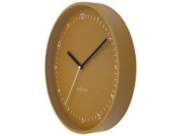 Zegar ścienny NeXtime Berlin 30 cm żółty