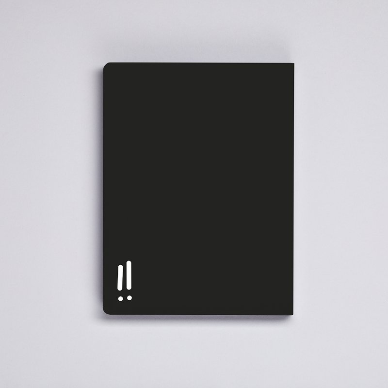 Exprimez-vous - Graphique L | Carnet A5+ | Journal pointillé | Points de 3,5 mm | 256 pages numérotées | Papier Premium 120g | cuir recyclé | produit de manière durable en Allemagne
