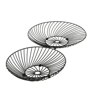 Schüssel Tabea Metall 2er Set Ø25/28cm