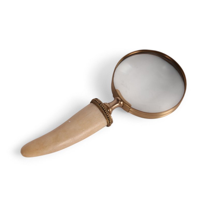 Vergrootglas Bot 19 cm - Goud - Messing