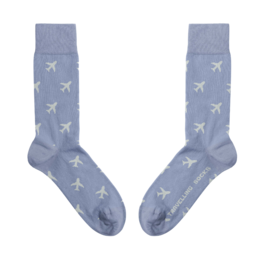 Flugzeugsocken