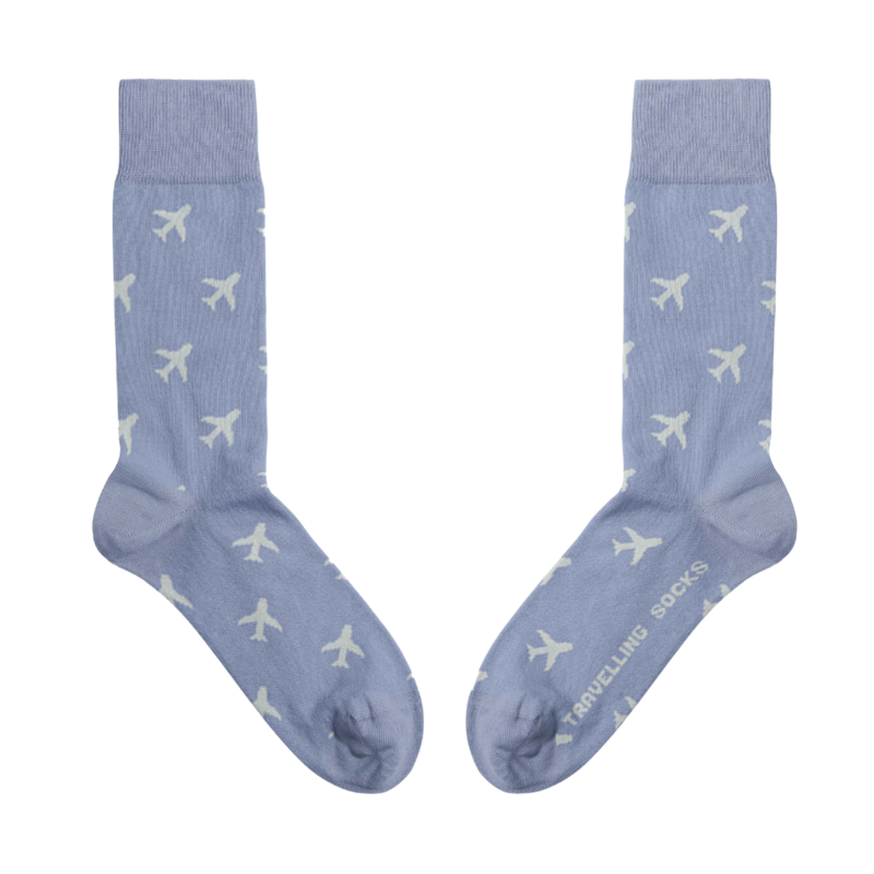 Flugzeugsocken