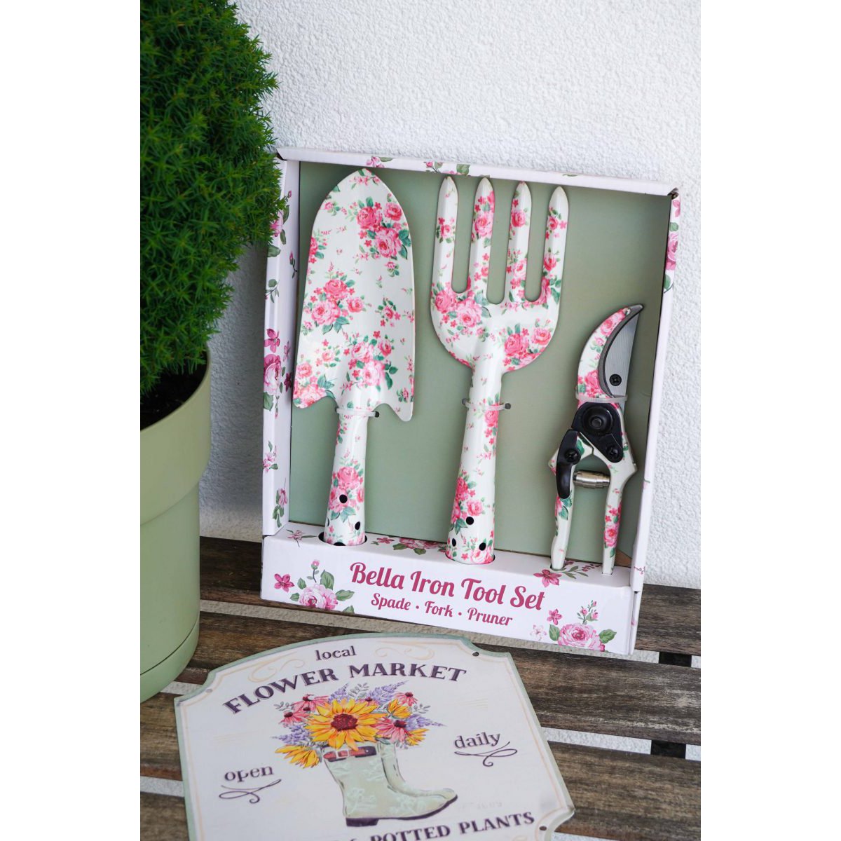 Zestaw narzędzi Bella Garden 3 sztuki Isabelle Rose