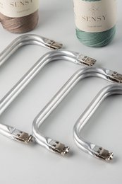 Secret Metal Purse Frame - rektangelform