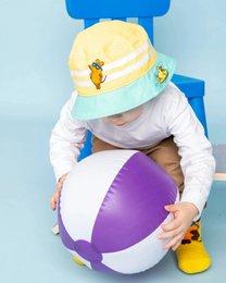 koaa – Die Maus "Beachboy" – Bucket Hat yellow/blue