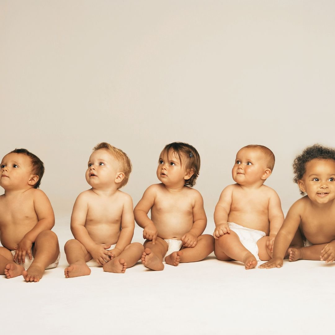 Babypflege- oder Stofftaschentücher Sparpackung, weiß 30er Family Pack