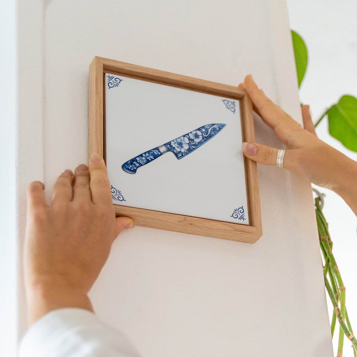 Premium Oak Wooden Frame