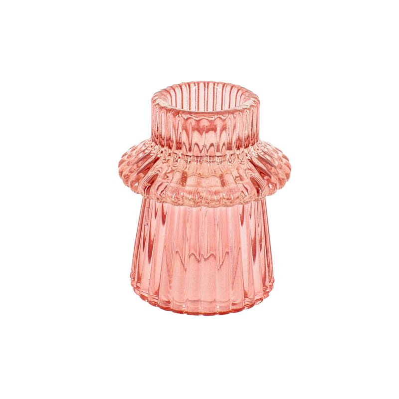 Kerzenständer/Waxinhalter rosa