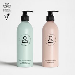 Ökologisches Pack Combo Geschenk. Konditionierungsshampoo + 500 ml Badgel