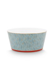 Giftset Bowls Oriental Flower Festival Blue 12cm