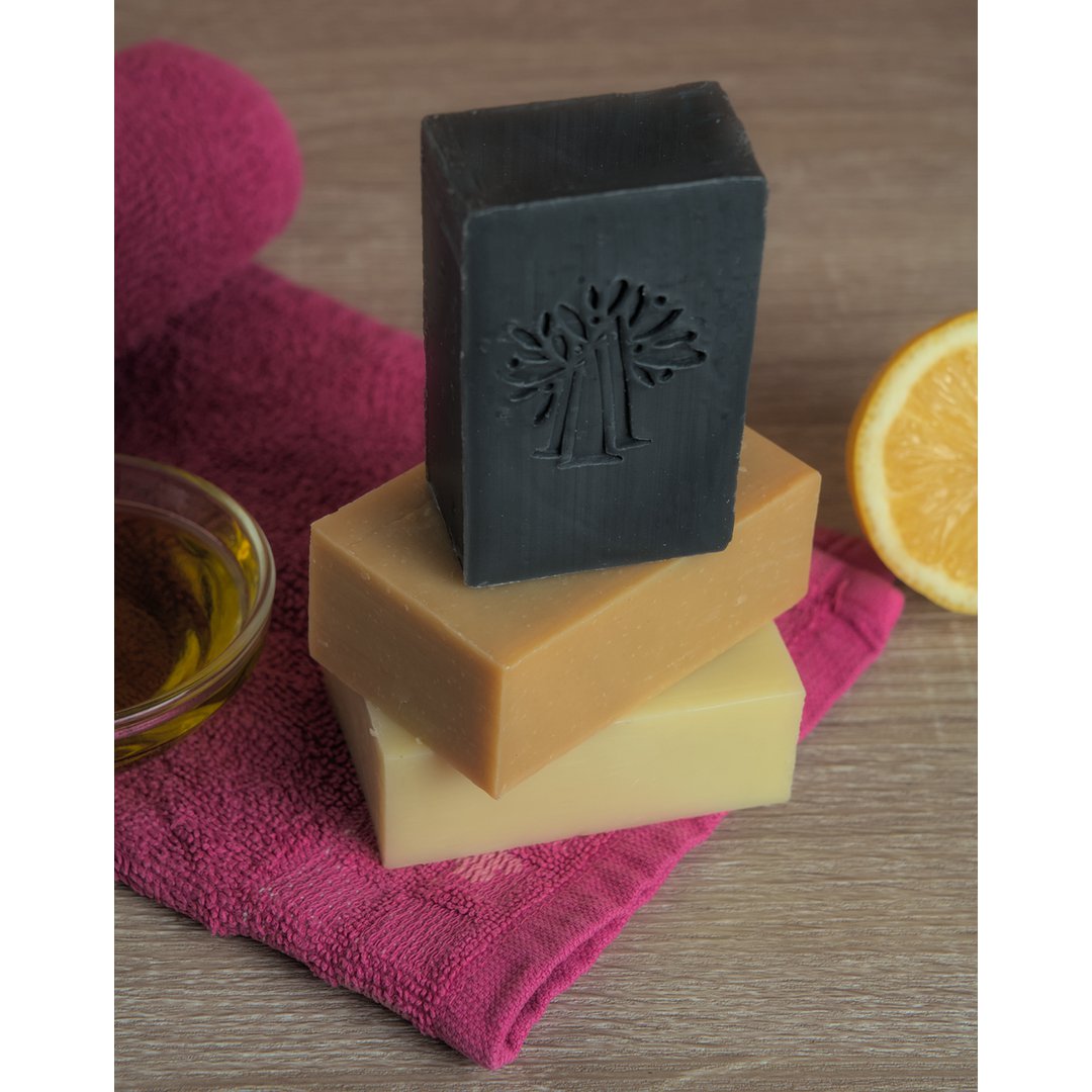 DETOX  activated charcoal soap for face & body